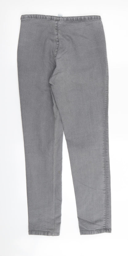 Preloved Wallis Womens Grey   Trousers  Size 12 L28 in - Back