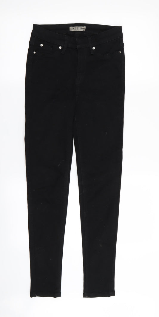 denim and co Womens Black   Skinny Jeans Size 6 L28 in