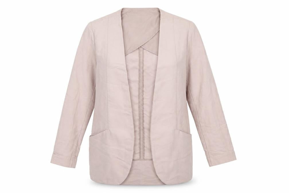 H&M Womens Pink   Jacket Blazer Size 10