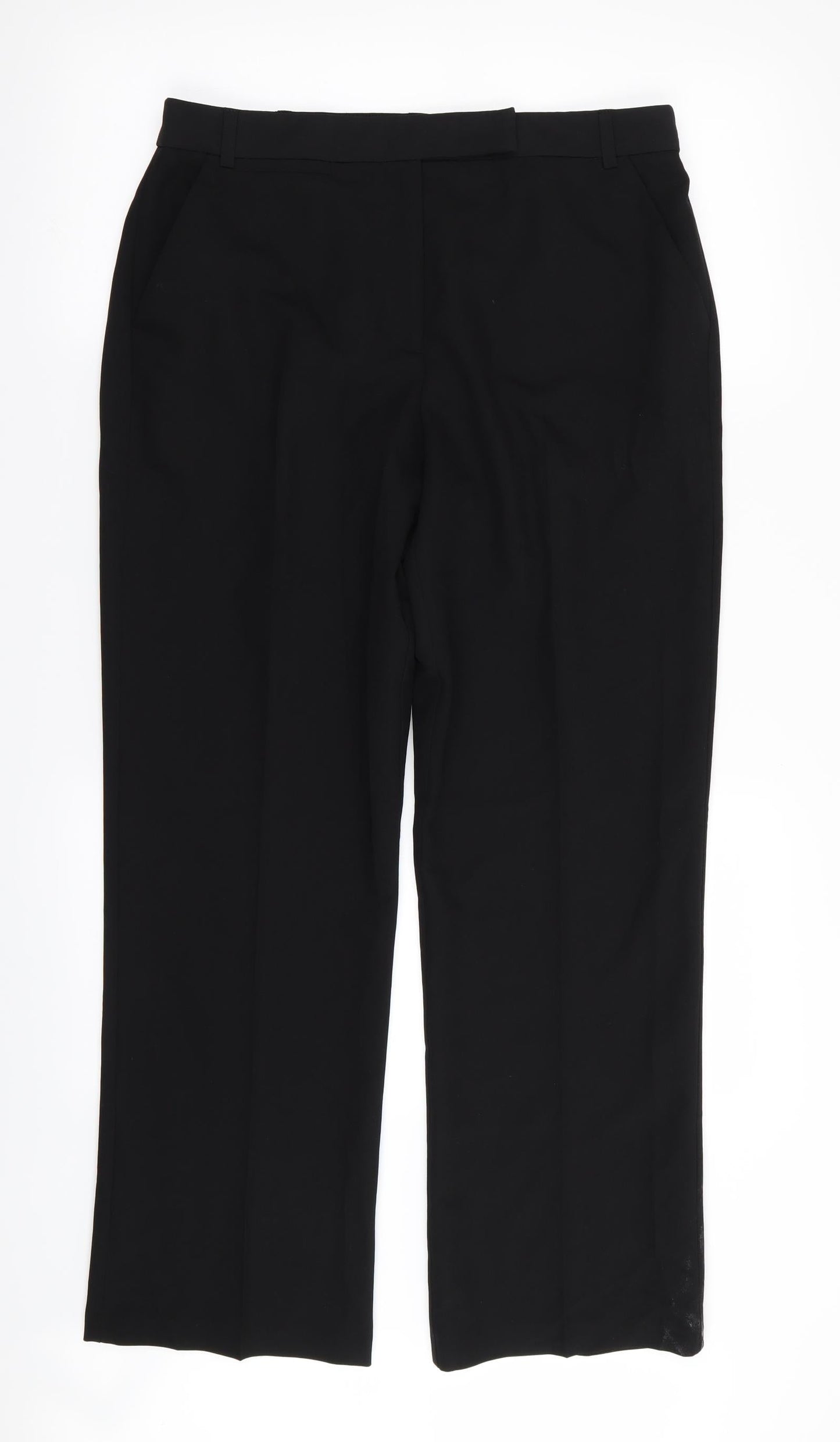 ASOS Womens Black   Trousers  Size 12 L27 in