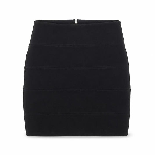 Preworn Womens Black   A-Line Skirt Size M