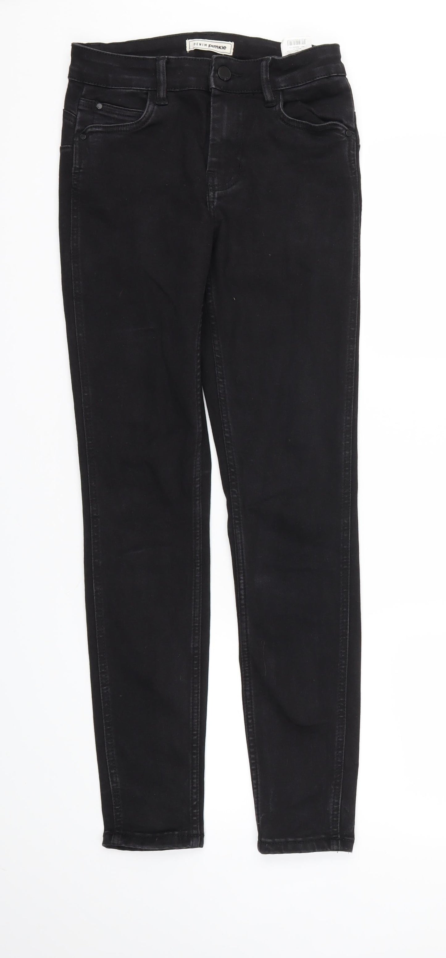 Preworn Womens Black   Skinny Jeans Size 28 in L30 in