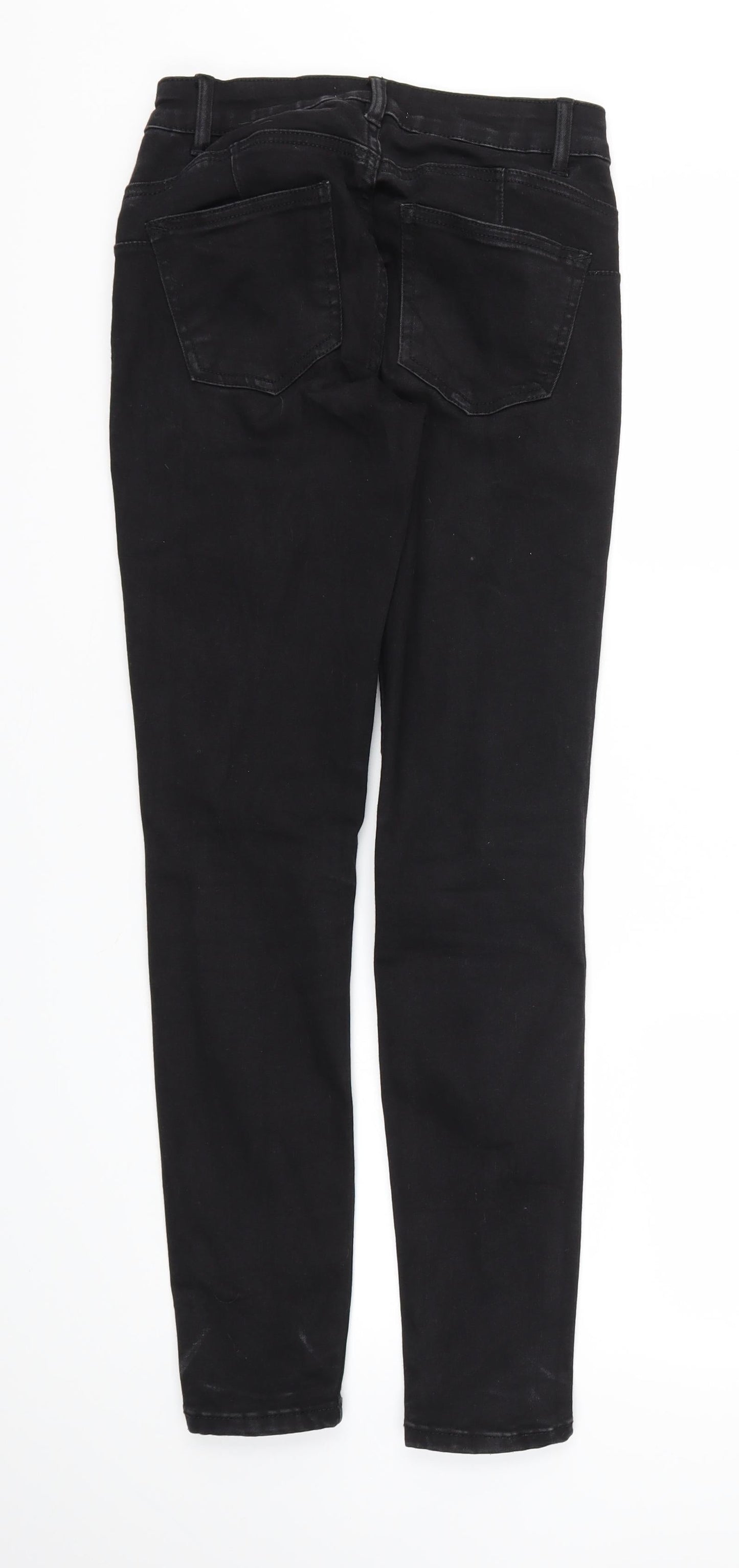 Preworn Womens Black   Skinny Jeans Size 28 in L30 in