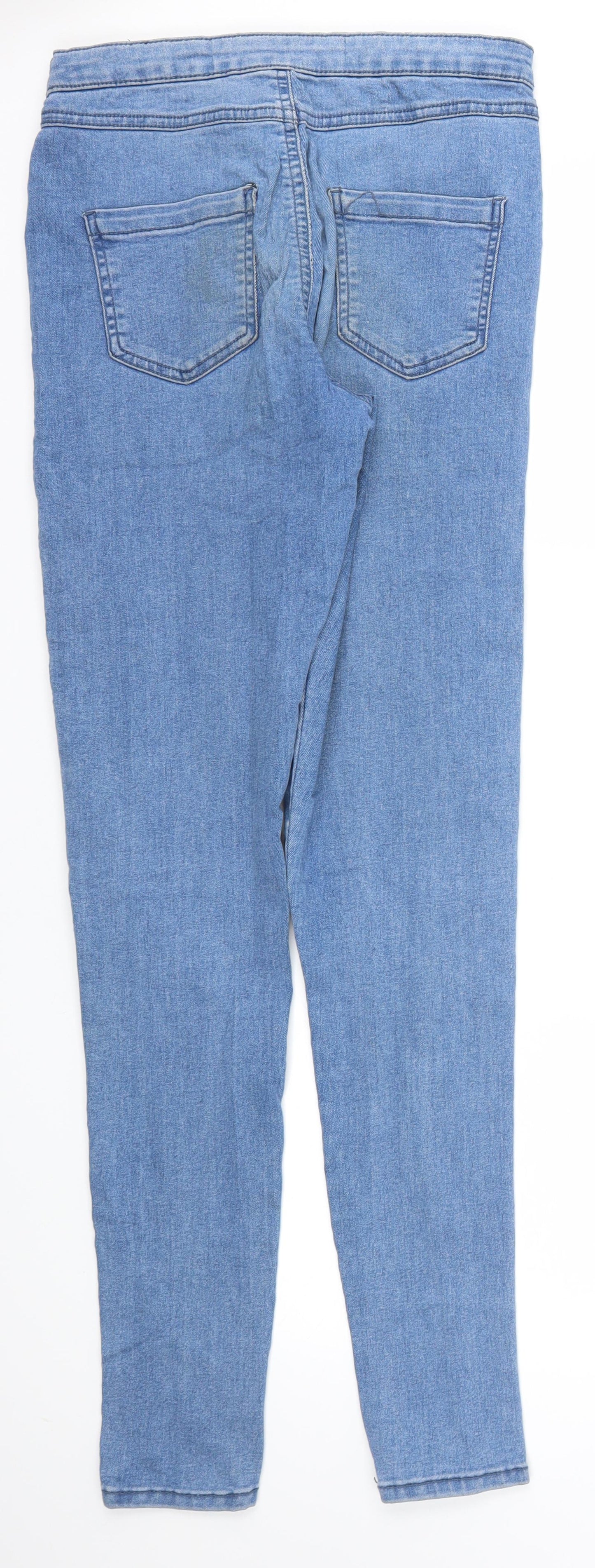 denim &co  Womens Blue   Skinny Jeans Size 8 L32 in