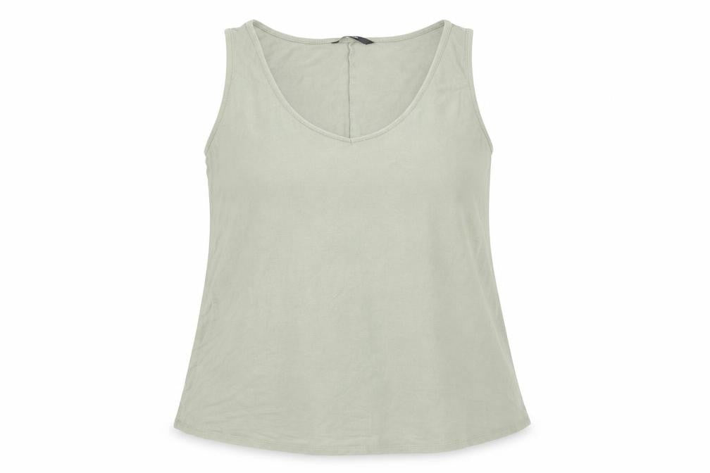 George Womens Green Houndstooth  Basic T-Shirt Size 14