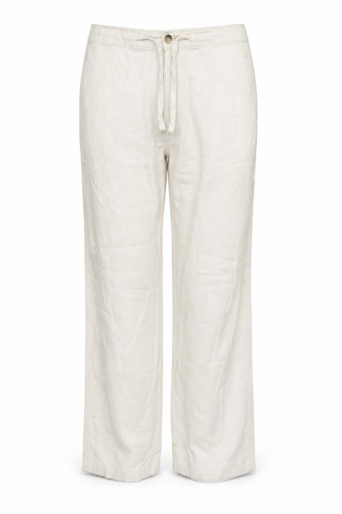 Marks & Spencer Womens Ivory Houndstooth  Trousers  Size 36 L29 in