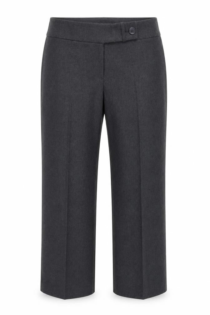 George Womens Grey   Trousers  Size 12 L27 in