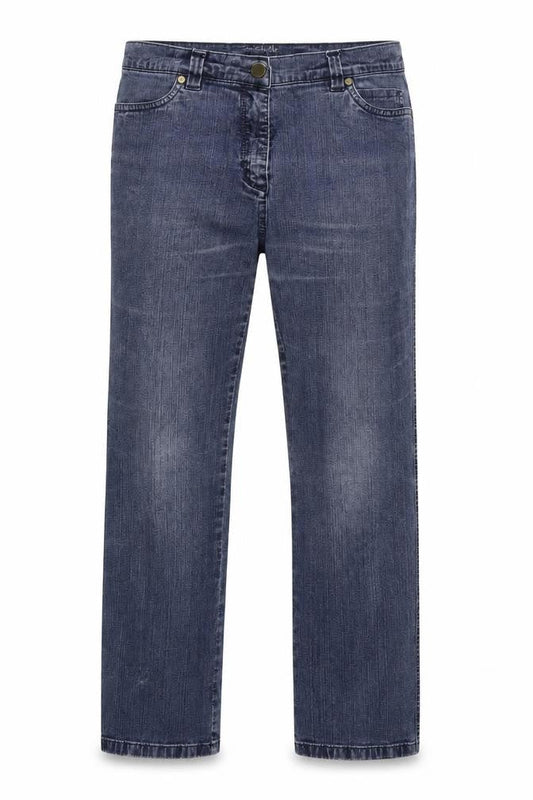 Michele Boyard Womens Blue  Denim Straight Jeans Size 30 in L29 in
