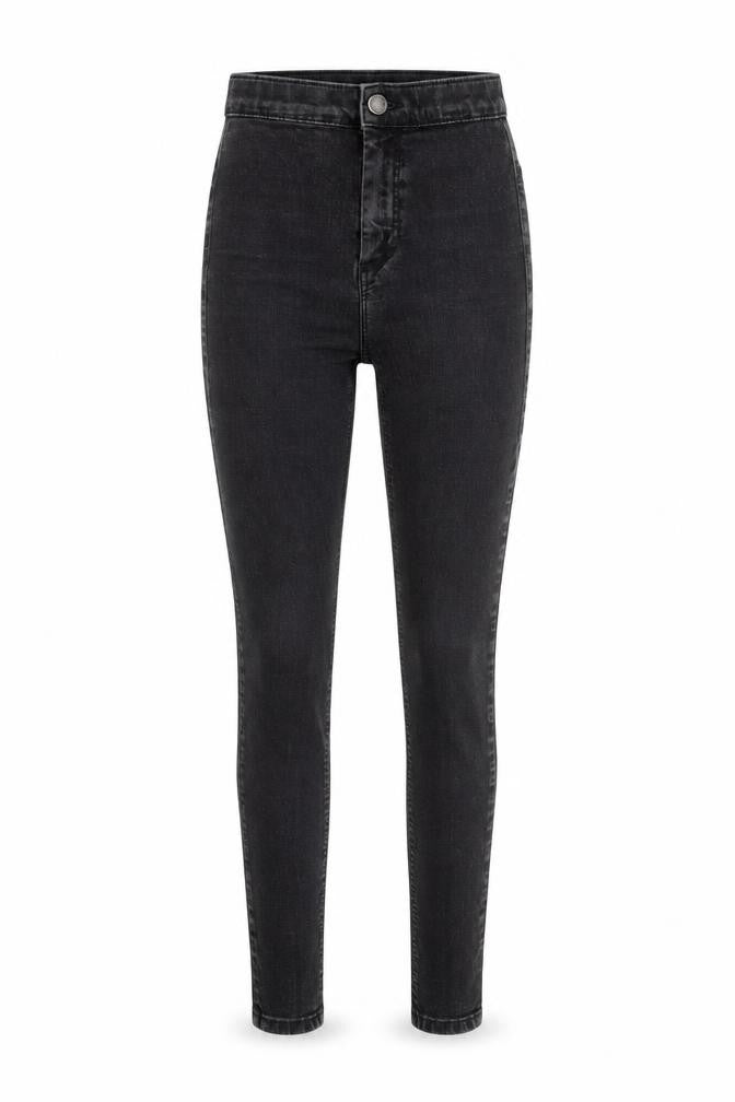 Topshop Womens Black  Denim Skinny Jeans Size 26 in L30 in