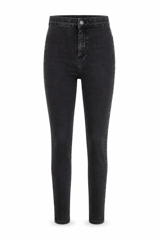 Topshop Womens Black  Denim Skinny Jeans Size 26 in L30 in