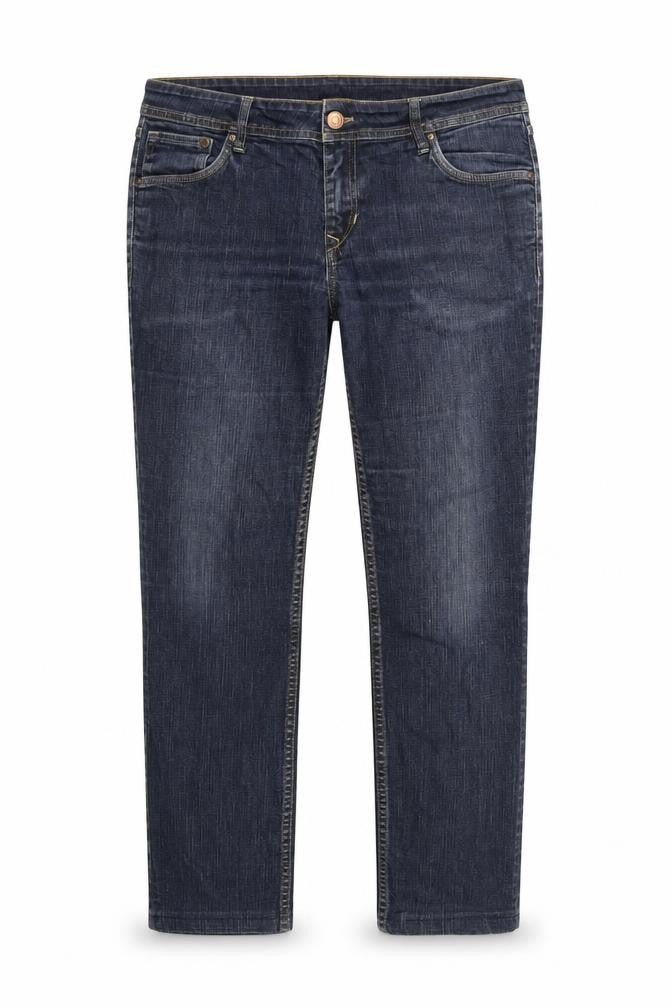 Preworn Womens Blue  Denim Straight Jeans Size 33 in L27 in