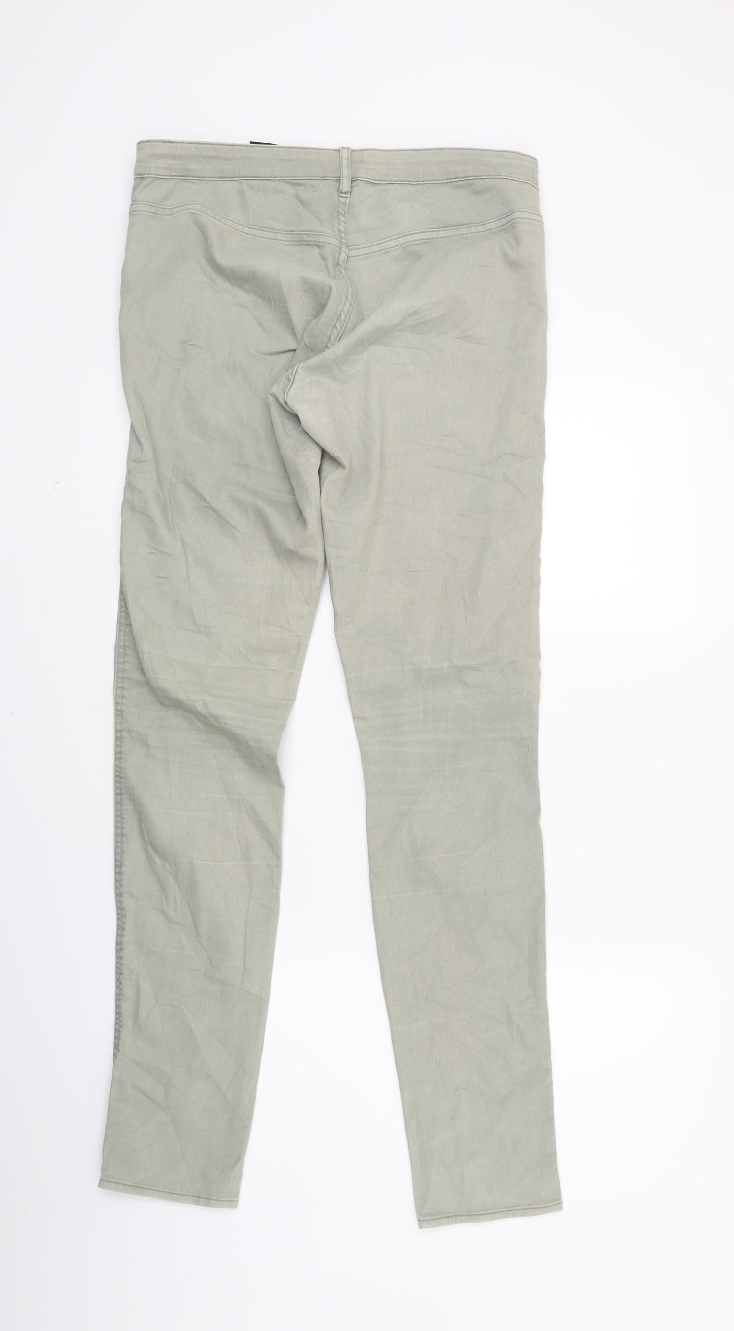 Divided Womens Green  Denim Jegging Jeans Size 12 L27 in