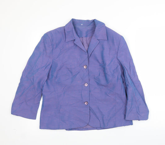 Debenhams Womens Purple   Jacket  Size 14