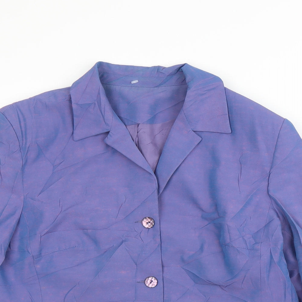 Debenhams Womens Purple   Jacket  Size 14