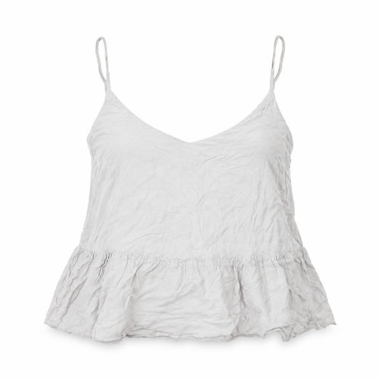 Topshop Womens Grey   Camisole Blouse Size 8