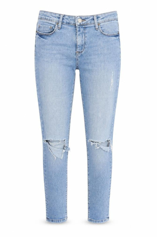 Miss Denim Womens Blue  Denim Skinny Jeans Size 12 L27 in