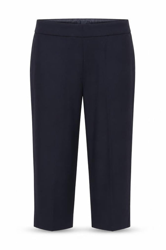 Preworn Womens Blue   Capri Trousers Size L L25 in