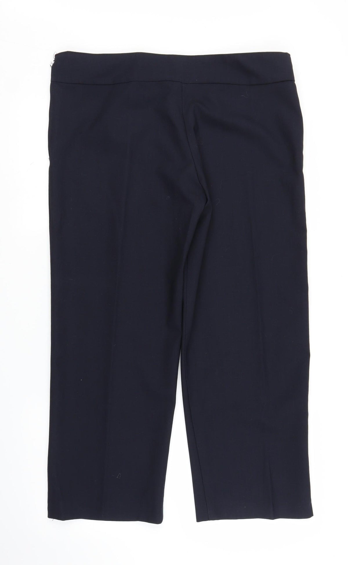 Preworn Womens Blue   Capri Trousers Size L L25 in