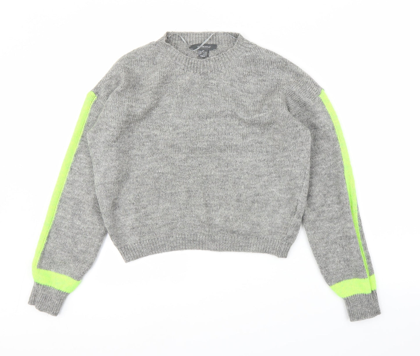 Primark Womens Grey   Pullover Jumper Size XS