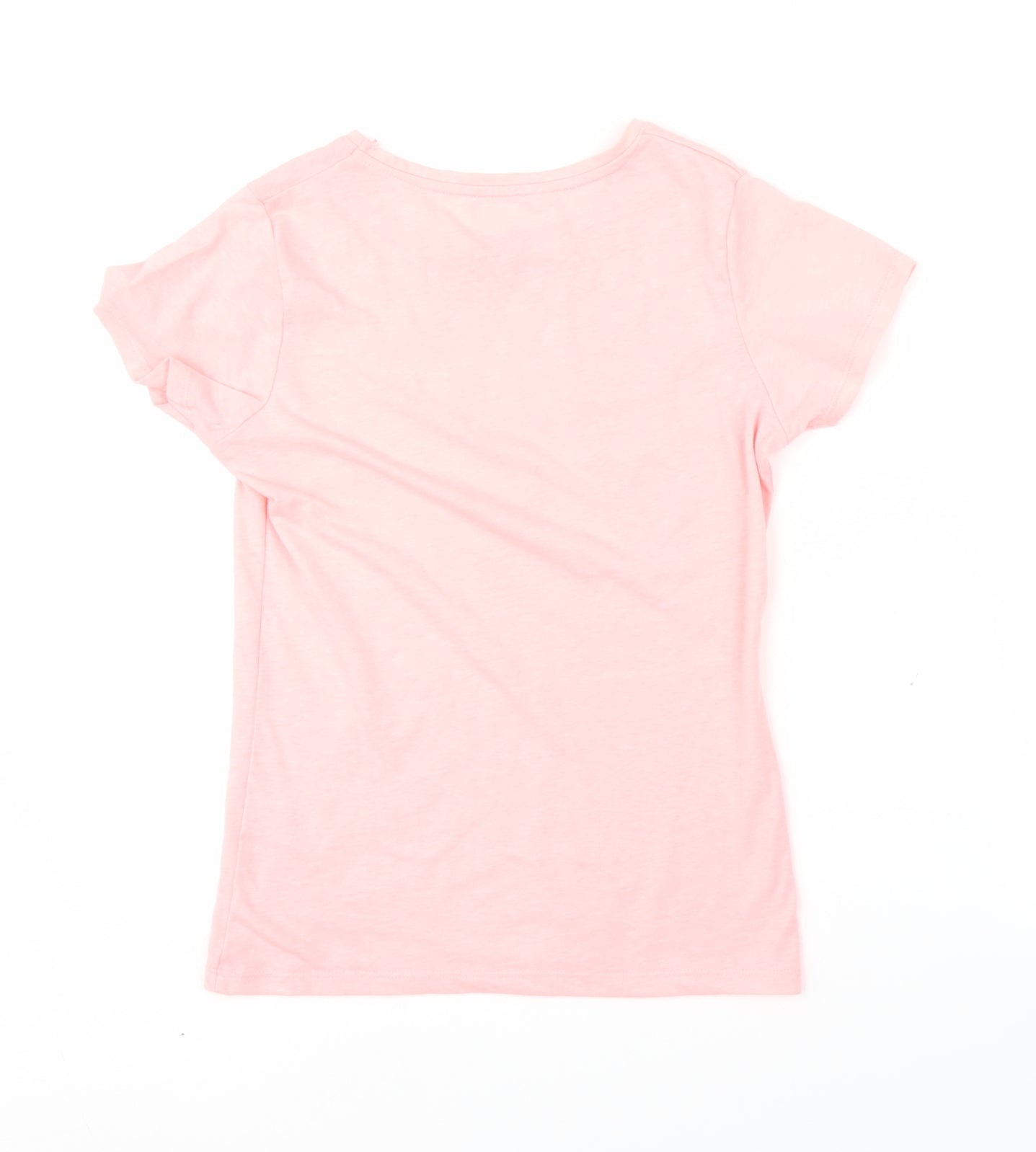 Miss E-vie Girls Pink   Basic T-Shirt Size 11-12 Years