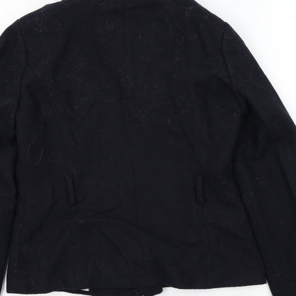 H&M Womens Blue   Jacket Coat Size 38