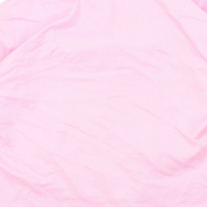 Preloved guthrie & valentine Mens Pink Colourblock   Button-Up Size L - Label