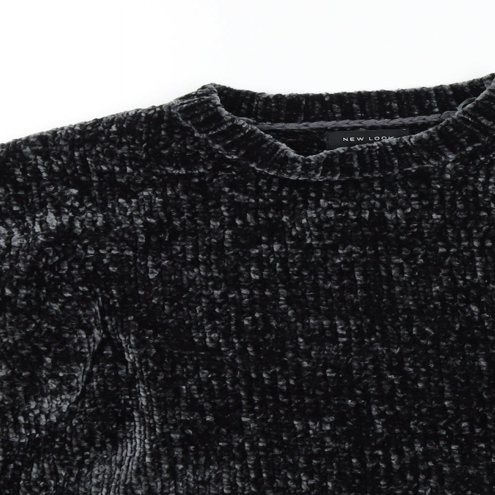 New Look Womens Grey   Pullover Jumper Size S