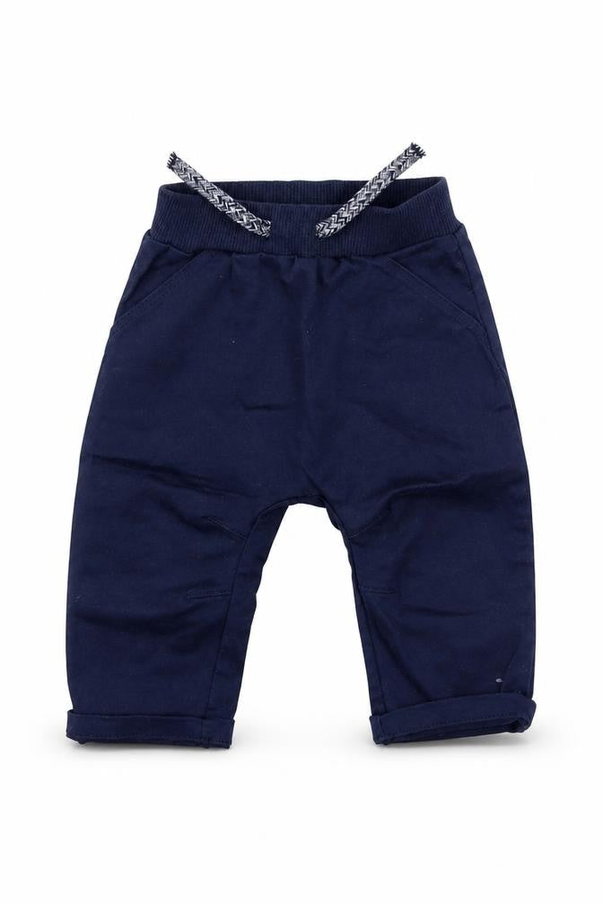 George Boys Blue   Cargo Trousers Size 3-6 Months