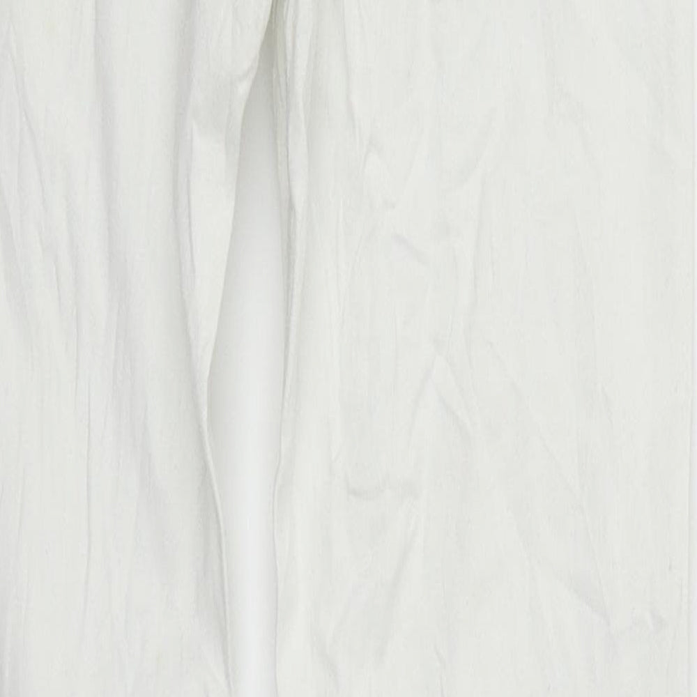 cubas as Womens White   Straight Jeans Size 26 in L29 in
