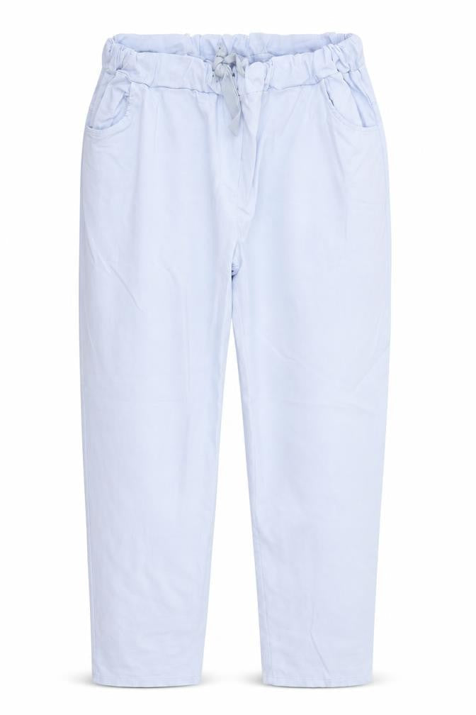 Preworn Womens Blue   Trousers  Size 32 in L30 in - Elastic Waist Band