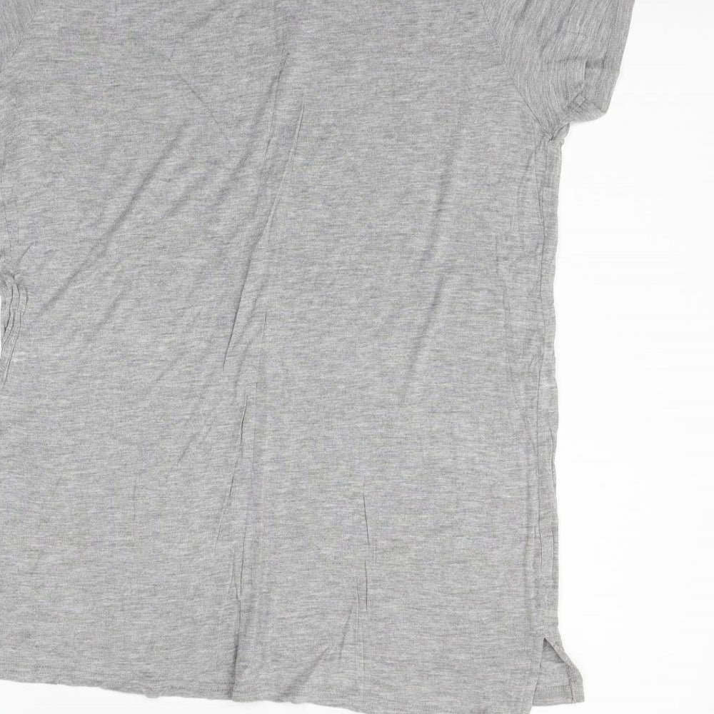 Studio Womens Grey   Basic T-Shirt Size 12
