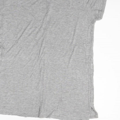 Preloved Studio Womens Grey   Basic T-Shirt Size 12 - Label