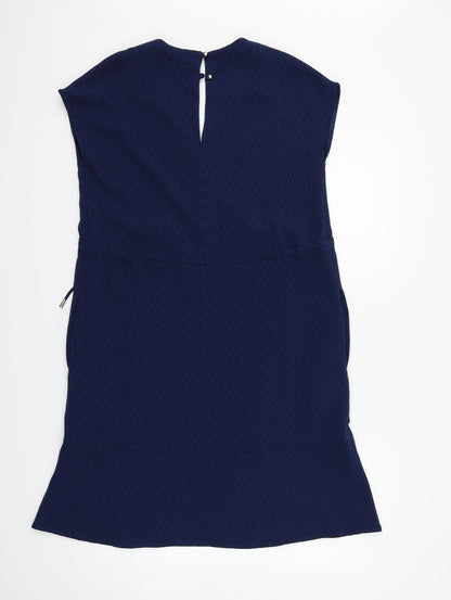 Preloved Next  Womens Blue   Fit & Flare  Size 12 - Back