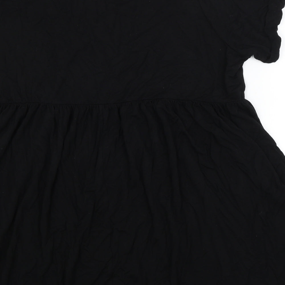 PRETTYLITTLETHING Womens Black   Fit & Flare  Size 10