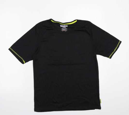 Workwear Womens Black   Basic T-Shirt Size L