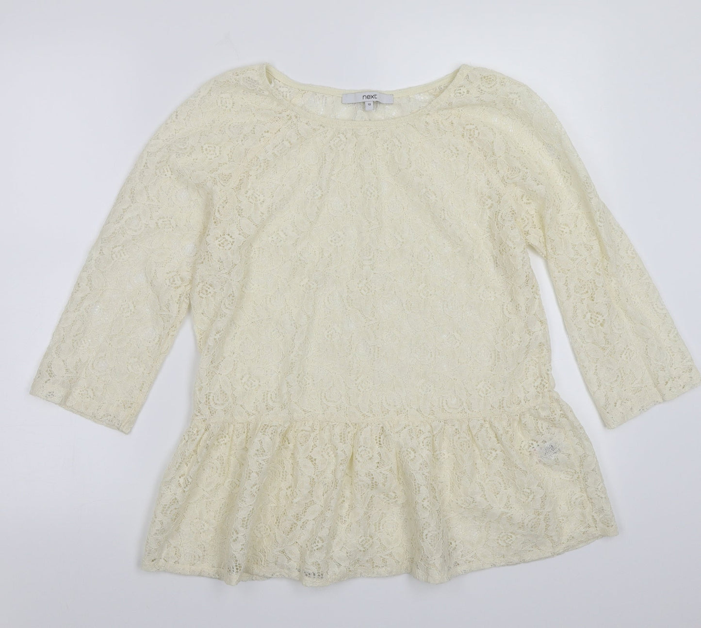 NEXT Womens Beige   Basic T-Shirt Size 12