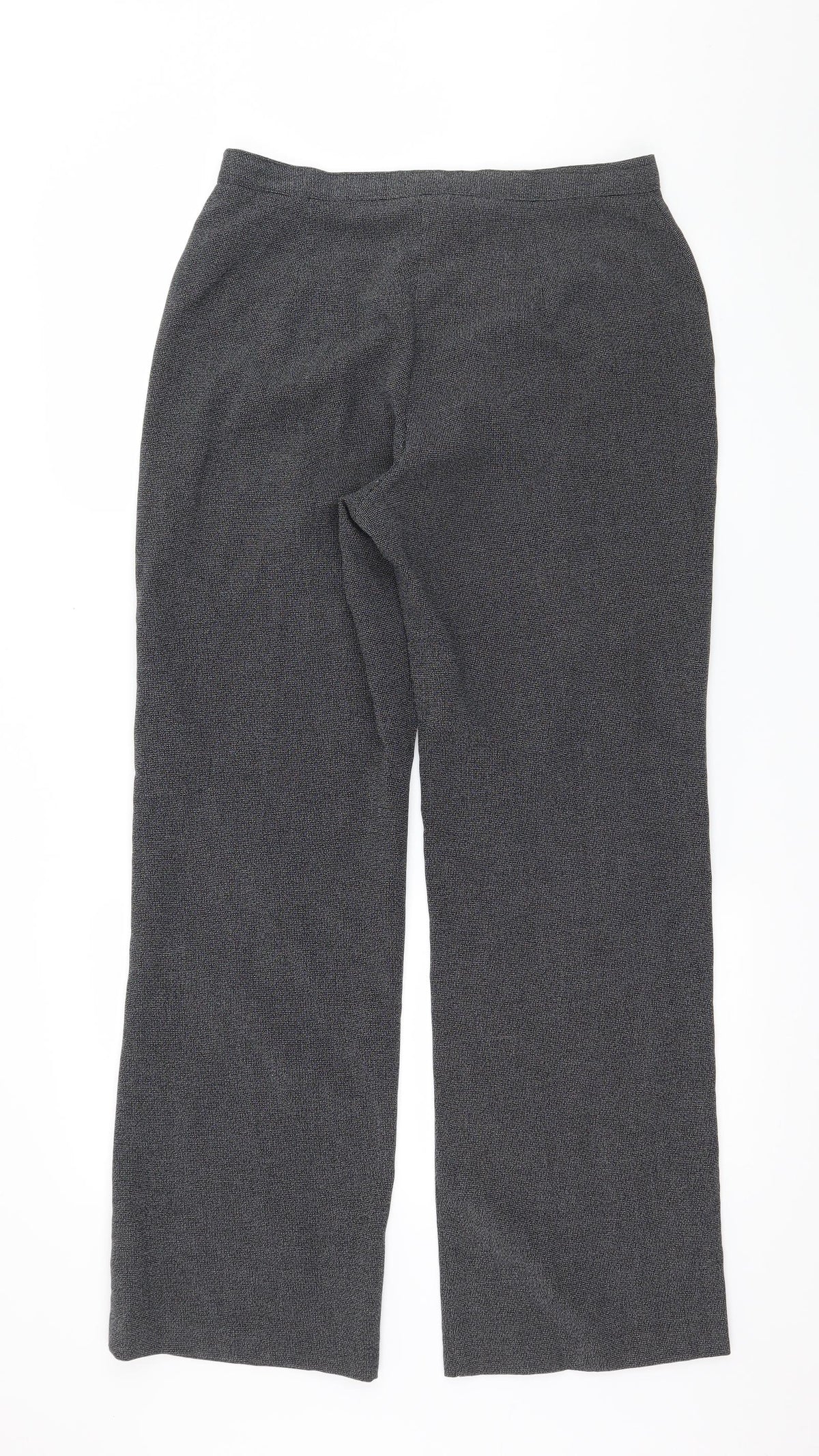 Preworn Womens Grey   Trousers  Size 14 L20 in