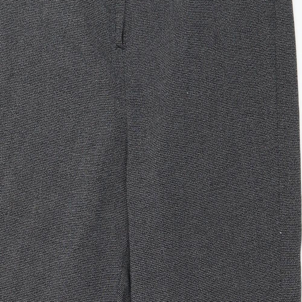 Preworn Womens Grey   Trousers  Size 14 L20 in