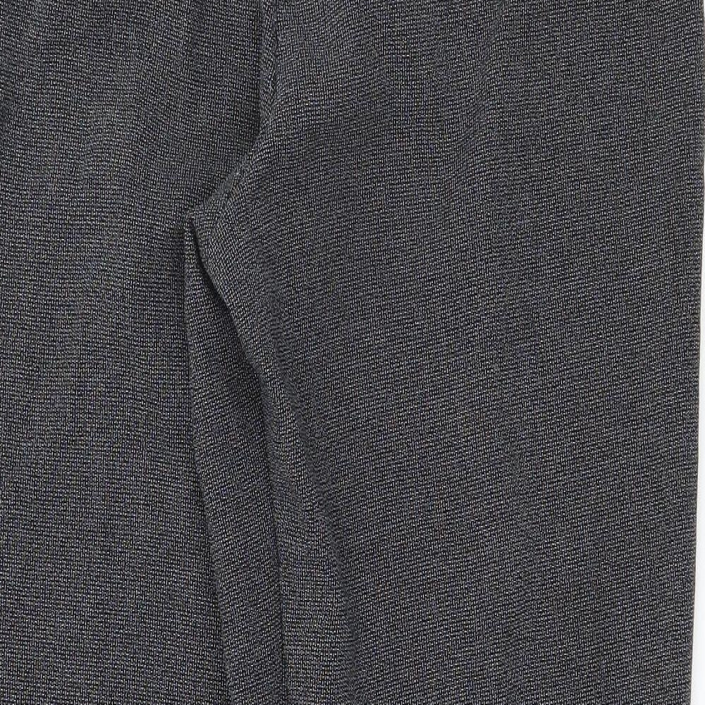 Preworn Womens Grey   Trousers  Size 14 L20 in
