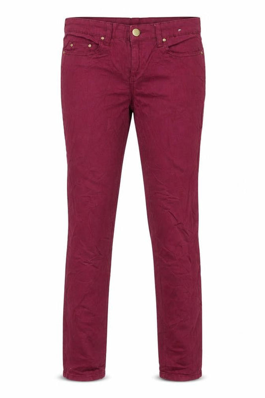 Janina Womens Purple  Denim Skinny Jeans Size 8 L31 in