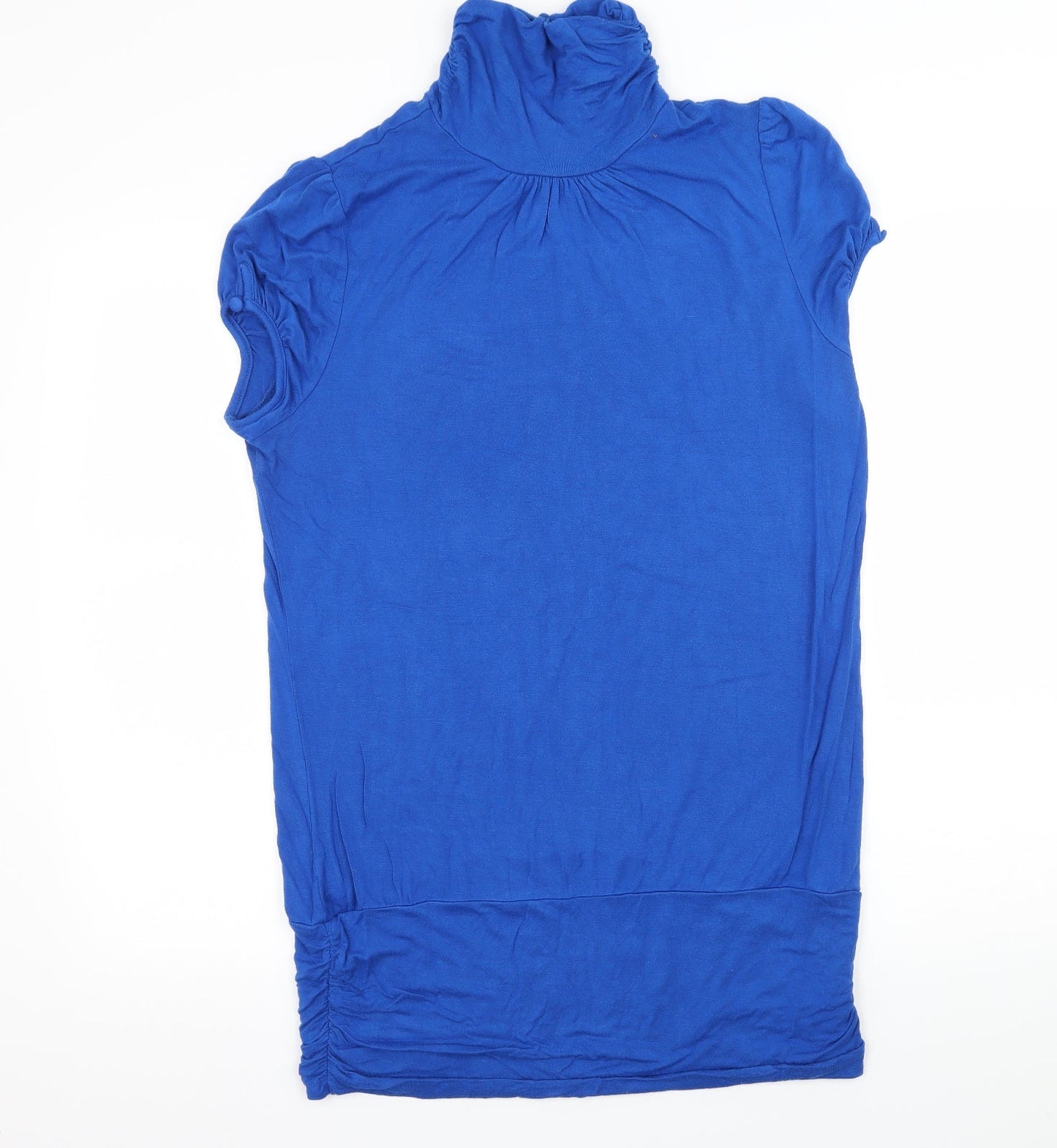 St Bernard Womens Blue  Jersey Basic T-Shirt Size 14