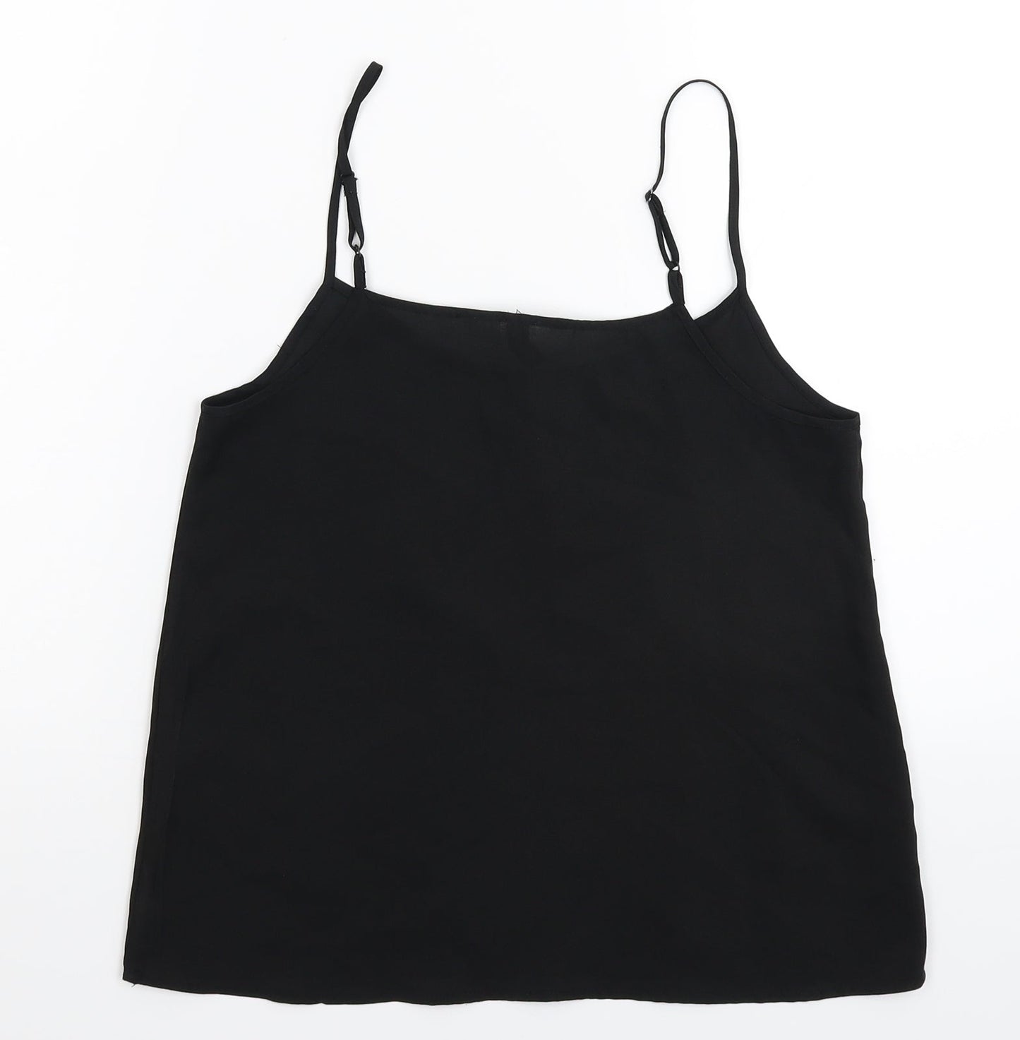 Divided Womens Black   Basic Tank Size 6