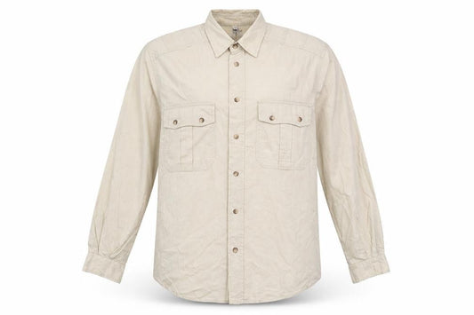 Preworn Mens Beige    Button-Up Size S