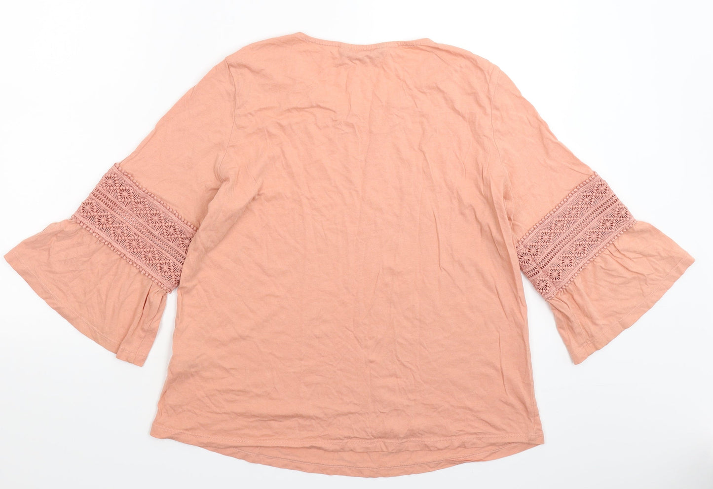 Dunnes Stores Womens Pink   Basic T-Shirt Size 14