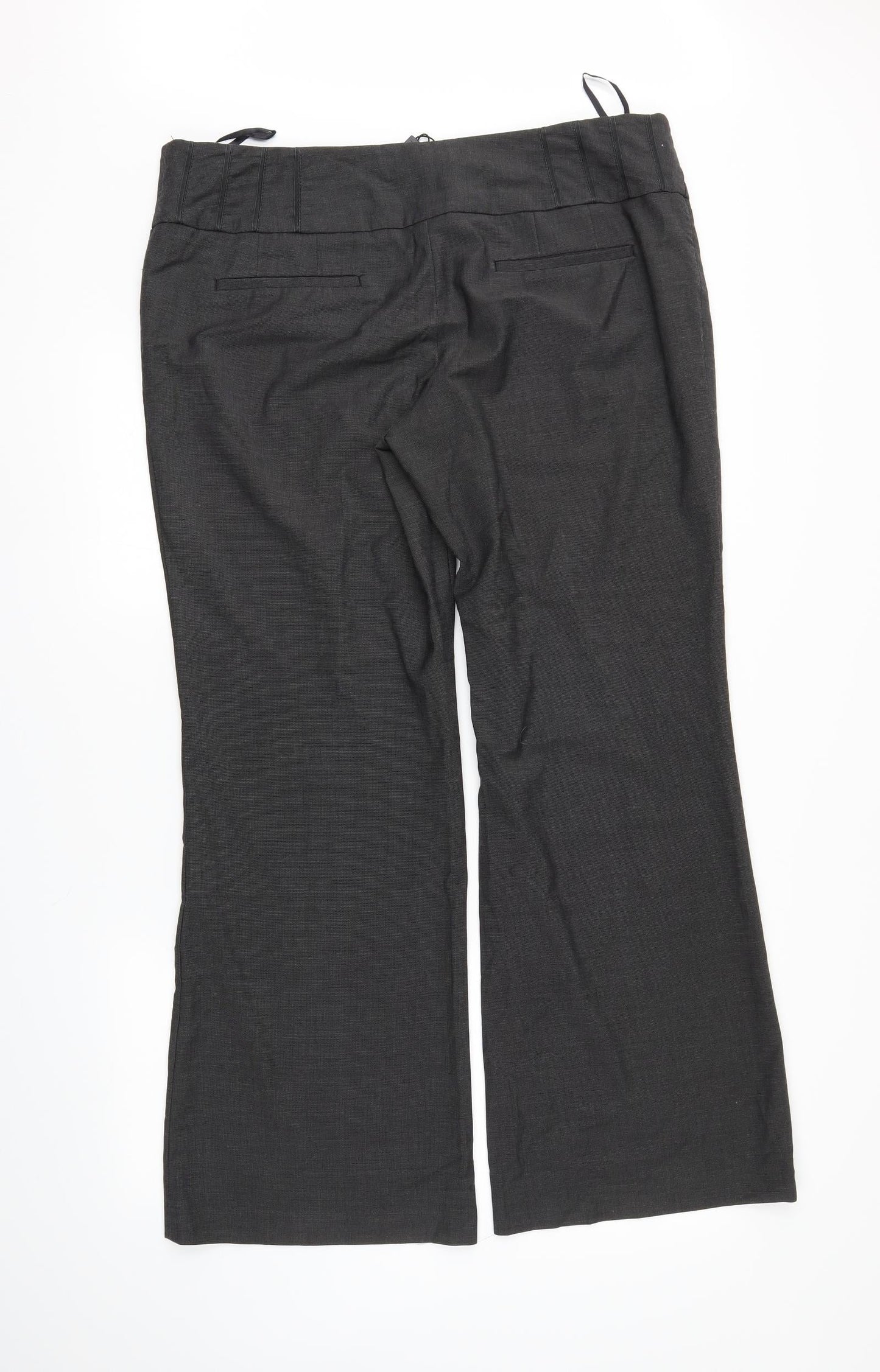NEXT Womens Grey   Trousers  Size 16 L24 in