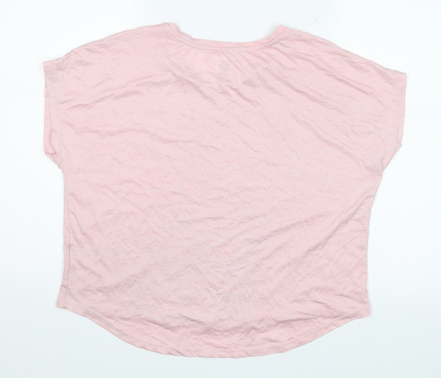 XT Womens Pink   Basic T-Shirt Size 8