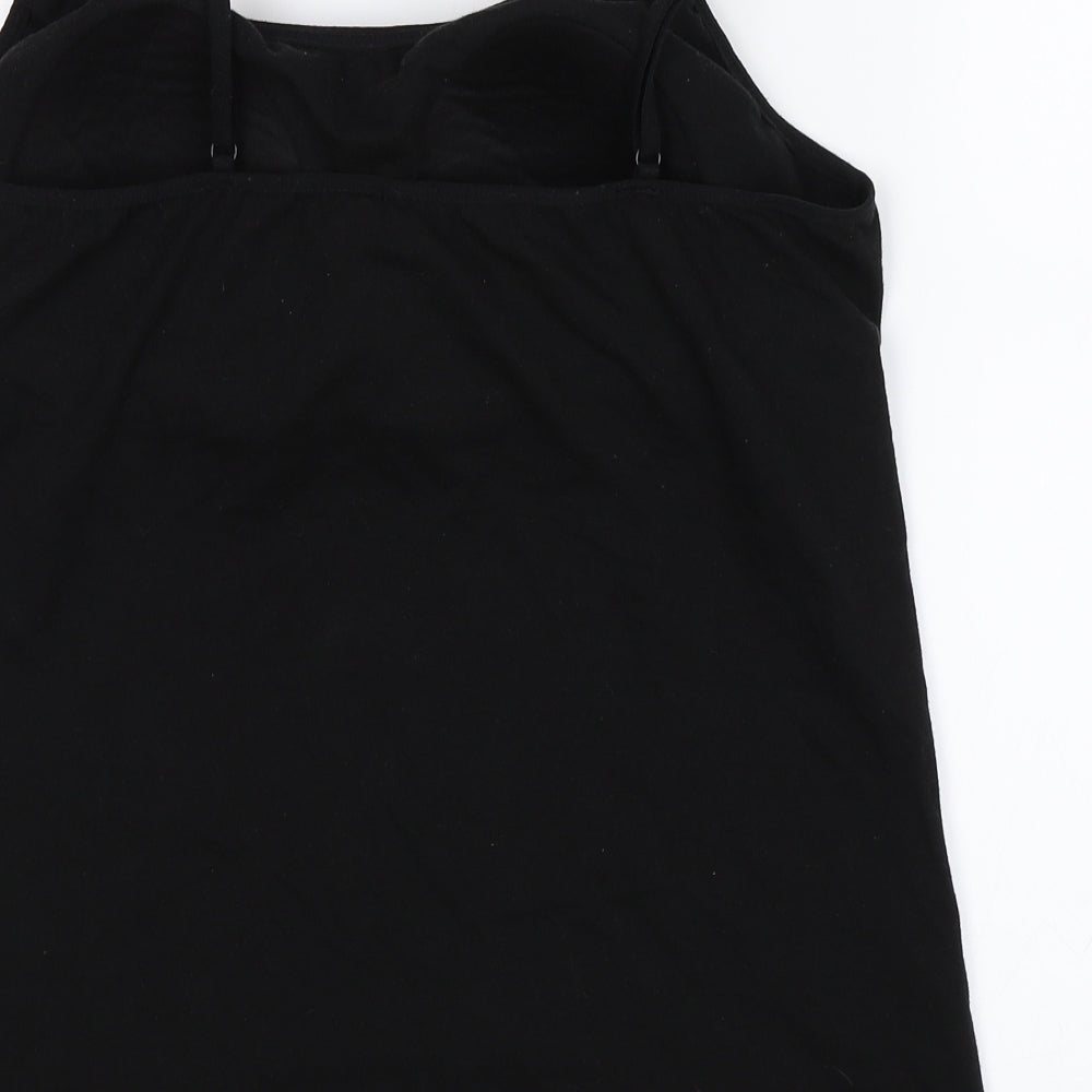 Secret Possesions Womens Black   Camisole Blouse Size L
