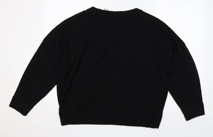 Preloved NEXT Womens Black   Pullover Jumper Size L - Back