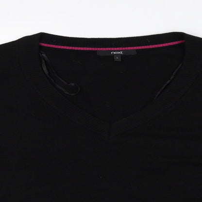 Preloved NEXT Womens Black   Pullover Jumper Size L - Detail