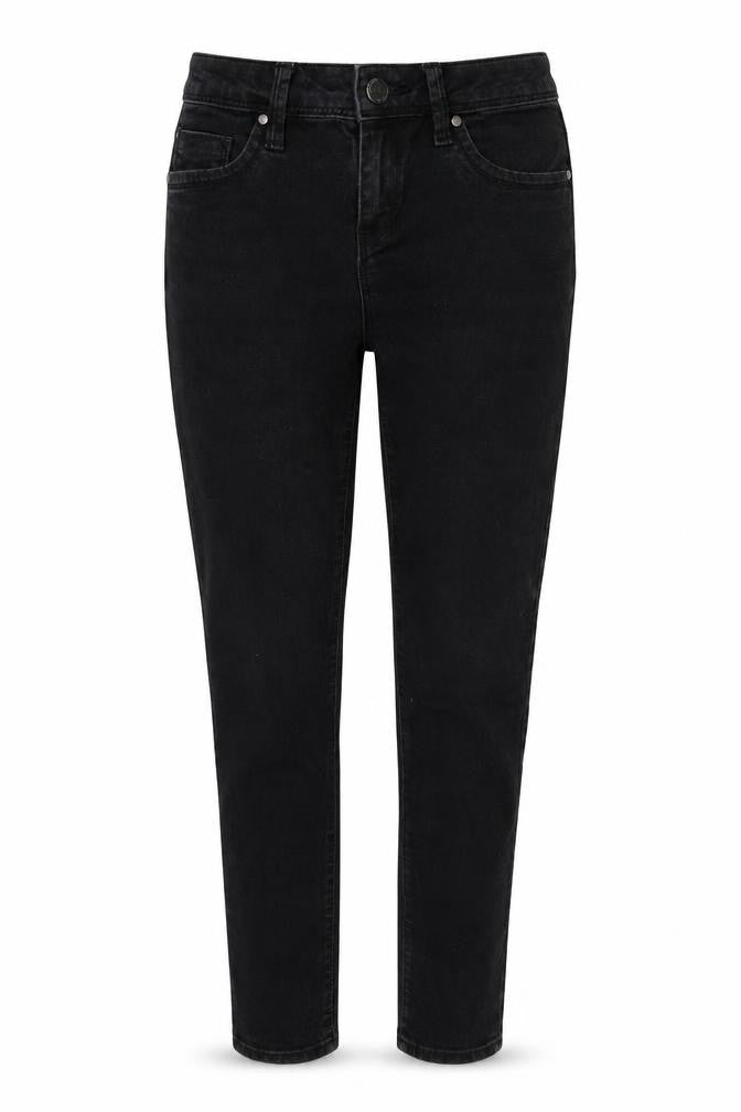 Denim & Co. Womens Black  Denim Skinny Jeans Size 6 L28 in